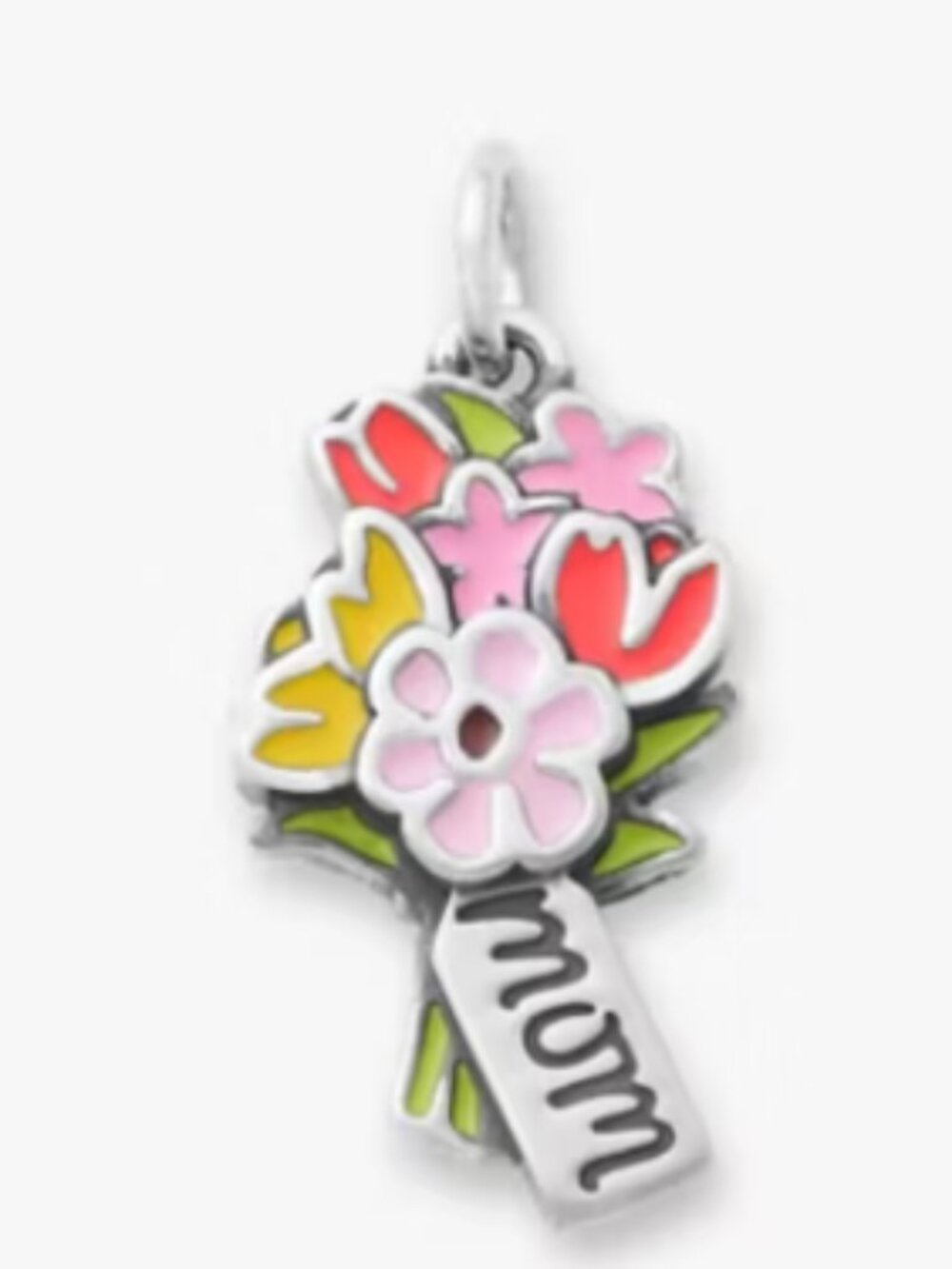 James Avery Enamel Bouquet For Mom Charm - Picture 2 of 2